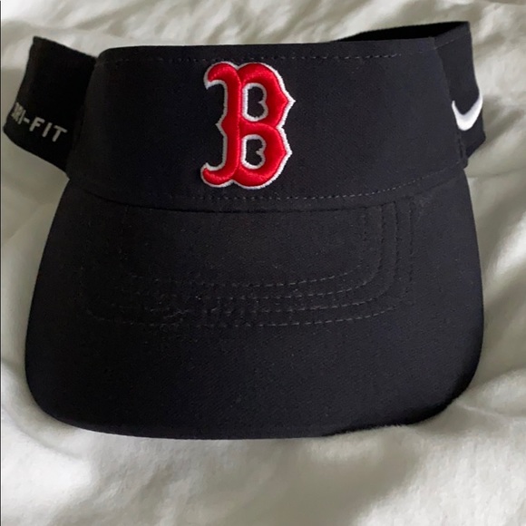 red sox visor